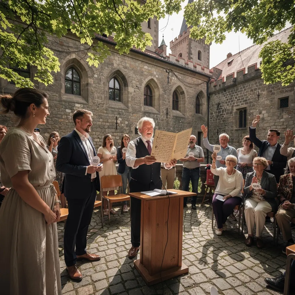 Rukopisné stránky s viditelnými skvrnami a zažloutlým papírem.